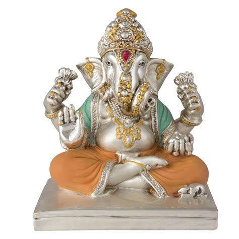 Silver Ganesh Idol | Nikita Jewellers Pvt. Ltd.