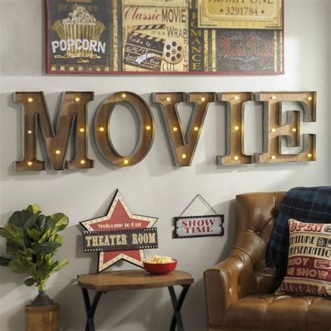 20 Collection of Home Theater Wall Art