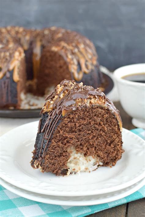 chocolate macaroon bundt cake scratch