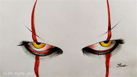 Pennywise drawing ,how to draw pennywise step by step, IT chapter 2 ...