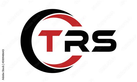 TRS three letter swoosh logo design vector template | monogram logo | abstract logo | wordmark ...