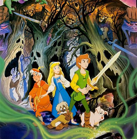 The Black Cauldron Poster