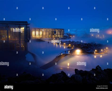 Blue Lagoon, Winter, Iceland Stock Photo - Alamy