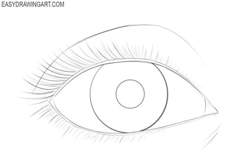 simple eye line drawing - Dottie Lennon