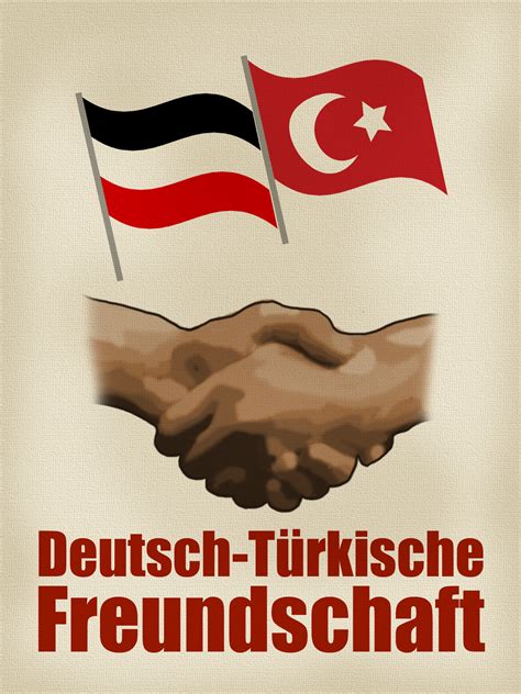 Alt. poster 1914 - German-Turkish Friendship by Kristo1594 on DeviantArt