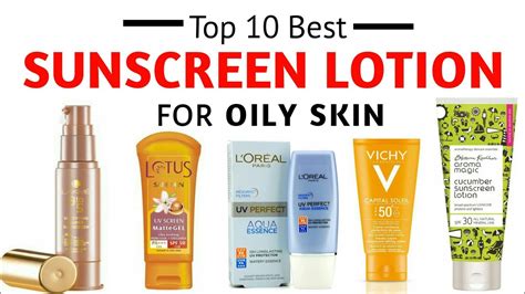 10 Best Sunscreen for Oily Skin 2021 Reviews - Cosmetic News