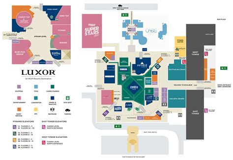 Luxor Las Vegas Floor Map | Floor Roma