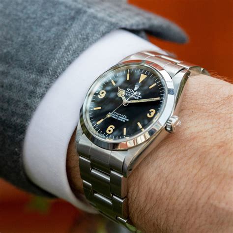 Rolex Explorer 1016 'Tiffany & Co.' - AMSTERDAM VINTAGE WATCHES