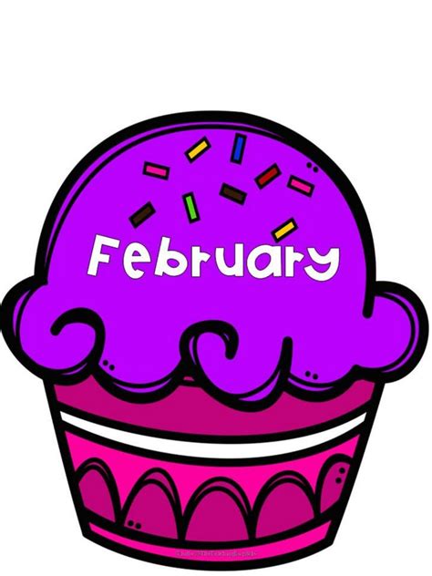 February Birthday Cupcake Freebie