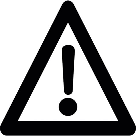 Warning Symbol Vector - ClipArt Best