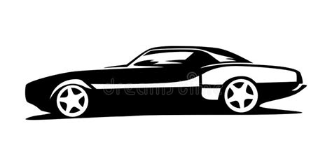 Car Sports Silhouette Stock Vector - Image: 56806228