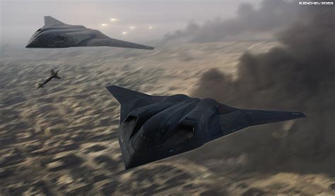 Tactical stealth bomber design :: Behance