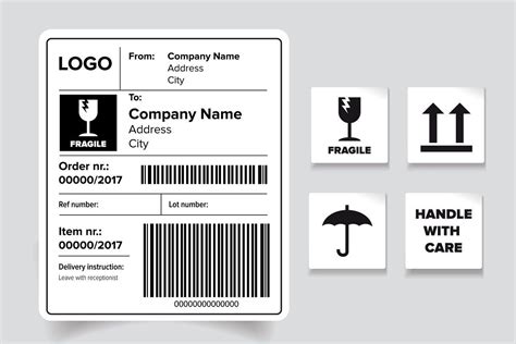 Barcode label set | Barcode design, Sticker design, Graphic design inspiration