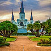 Jackson Square Cathedral Photograph by Steve Harrington - Fine Art America