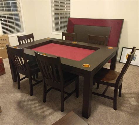 Dining Game Table: One Table for Everyday Dining and Game Night! Carolina Game Tables