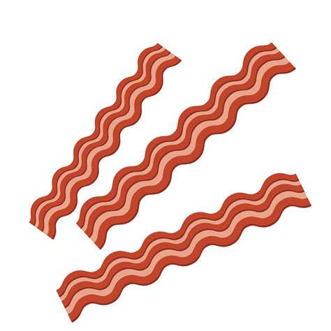 Bacon vector icon 553502 Vector Art at Vecteezy