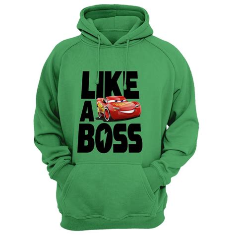 Pixar Lightning McQueen Boss Hoodie - Sweatshirts, Hoodies