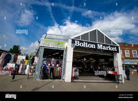 Bolton Market, Bolton, Lancashire Stock Photo - Alamy