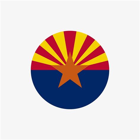 The flag of Arizona vector illustration 6059831 Vector Art at Vecteezy