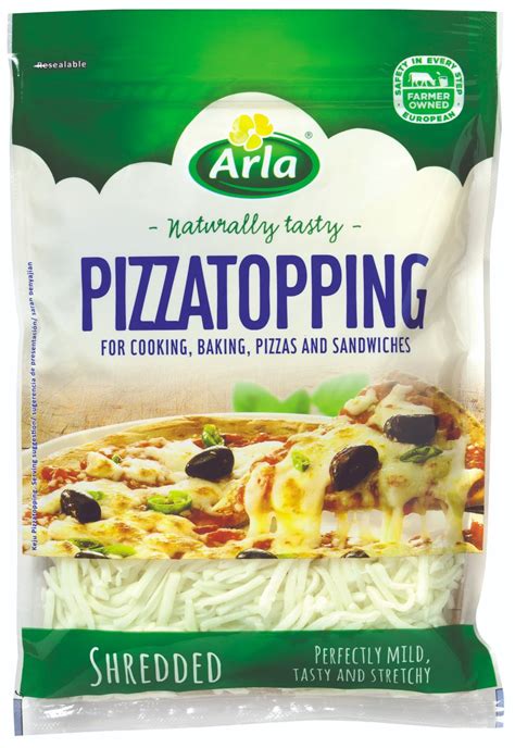 Delicious Shredded Pizza Topping Cheese | Arla Food Inc.