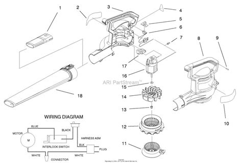 Husqvarna 125b Blower Vac: A Comprehensive Parts Diagram