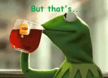 Sipping Tea GIF - Sipping Tea Kermit - Discover & Share GIFs