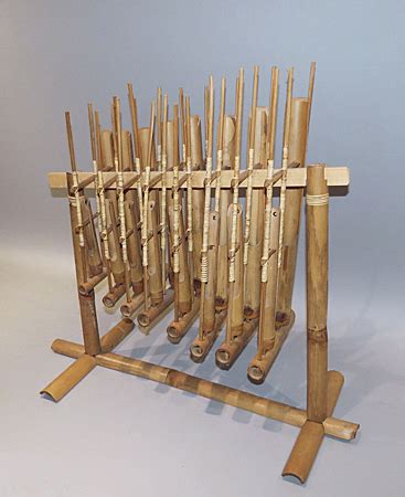 Java ‘Angklung’ - Hartenberger World Musical Instrument Collection