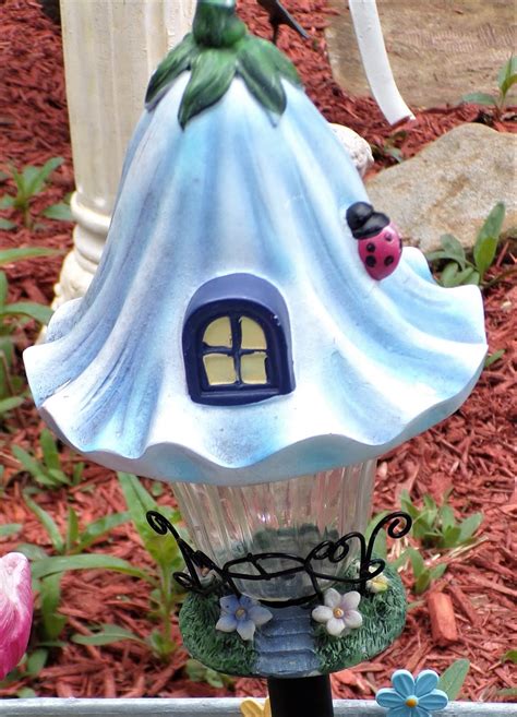 DEBBIE-DABBLE BLOG: Gnomes and Fairies in My Cottage Garden Back Yard