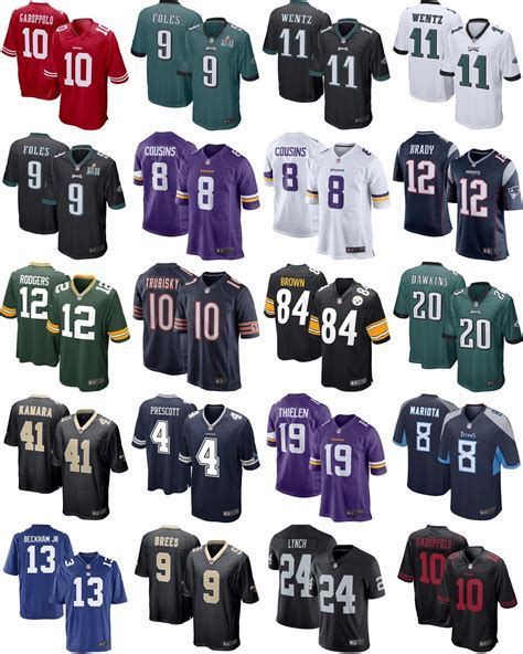 American Football Team Jerseys