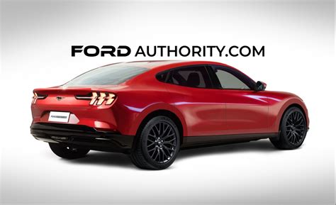 We Render A Ford Mustang Mach-E Sedan, Which Could Happen