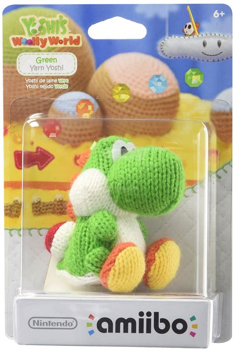 Buy Green Yarn Yoshi amiibo (Yoshi's Woolly World Series) Online at ...