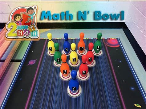 Bowling Math Games Neon | Jump2Math