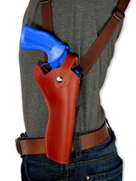 NEW Barsony Burgundy Leather Vertical Gun Shoulder Holster Taurus 6" Revolvers - Holsters