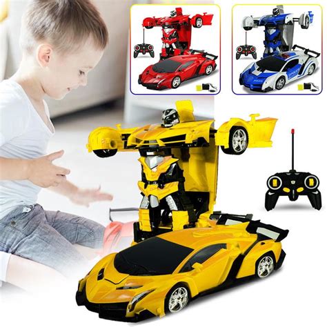 Transform Car Robot Car Toys for 5 6 7 8 Year Old Boys Transforming Robot RC Cars for Boys Age 4 ...