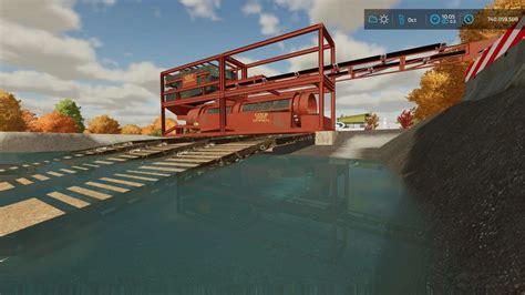 Gold Wash Plant v1.0 FS22 Mod | Farming Simulator 22 Mod