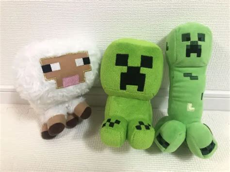 MINECRAFT CREEPER SHEEP Plush Toy MOJANG Official Merchandise £56.86 - PicClick UK