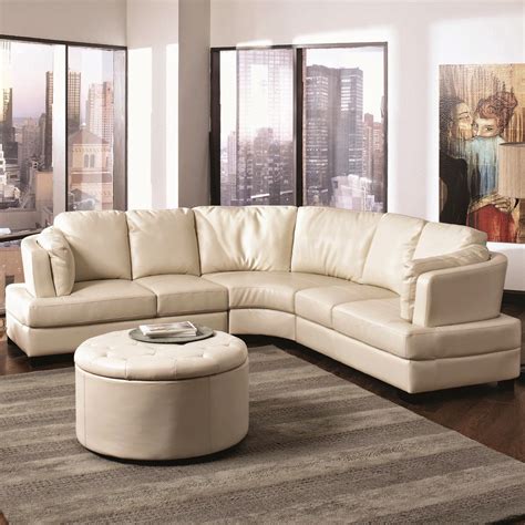 Curved Sofas For Sale: Curved Loveseat Sofa