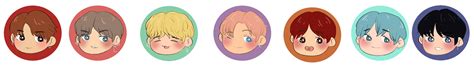 BTS DNA Sticker Set by kaeji-mei on DeviantArt