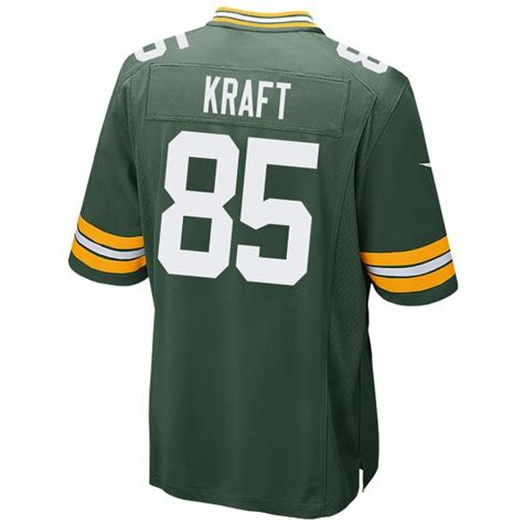 #85 Tucker Kraft Nike Home Game Jersey at the Packers Pro Shop