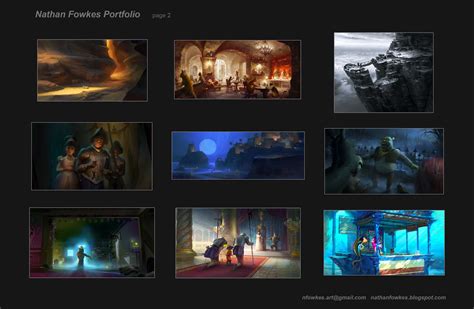 Nathan Fowkes Art: Concept Art Portfolio