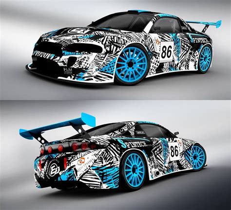 Drift racing livery. We collect and generate ideas: ufx.dk | Car wrap design, Car wrap, Race cars