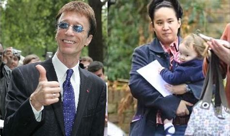 Robin Gibb and Claire Yang pictured together as a couple in 2004