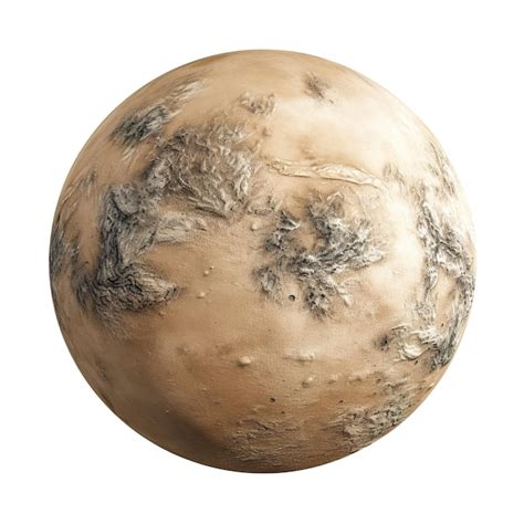 Premium AI Image | A model of the planet from the planet mars.