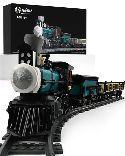 Buy Nifeliz TH10 Steam Train Building Kit and Engineering Toy, Collectible Steam Locomotive ...