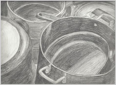 Pots And Pans Sketch at PaintingValley.com | Explore collection of Pots And Pans Sketch