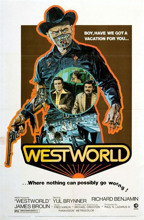 361: WESTWORLD Movie 1-sheet Poster 1973 : Lot 361 | Westworld movie, Best movie posters, Westworld