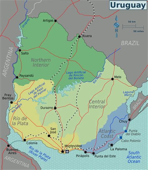 File:Uruguay Regions map.png - Wikitravel