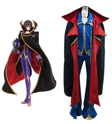 Code Geass Lelouch Vi Britannia Zero Cosplay Costume-in Anime Costumes from Novelty & Special ...