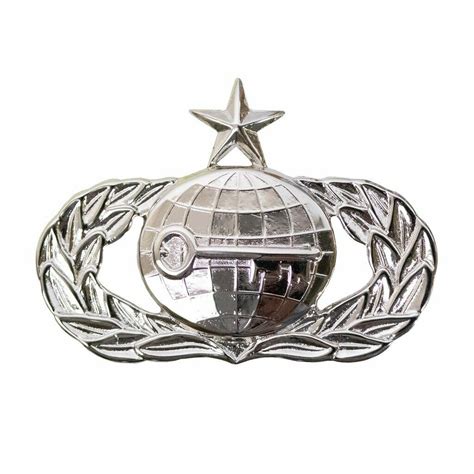 Genuine U.S. AIR FORCE (USAF) BREAST BADGE: INTELLIGENCE: SENIOR ...