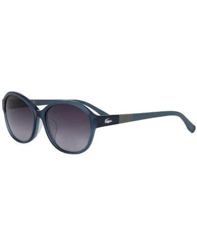 Blue Lacoste Sunglasses for Women | Lyst